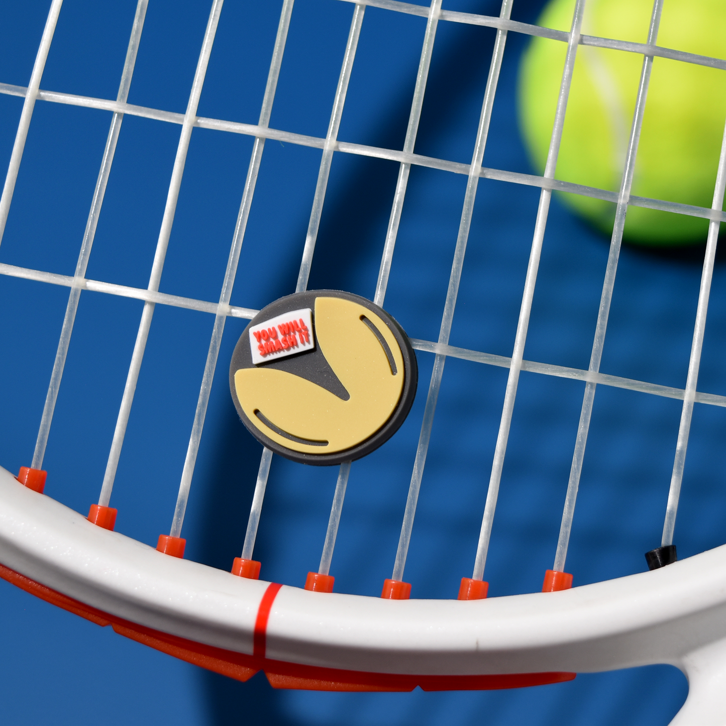 Delicious Dampeners - (2-Pack) Fortune Cookie - Food Tennis Vibration Dampener