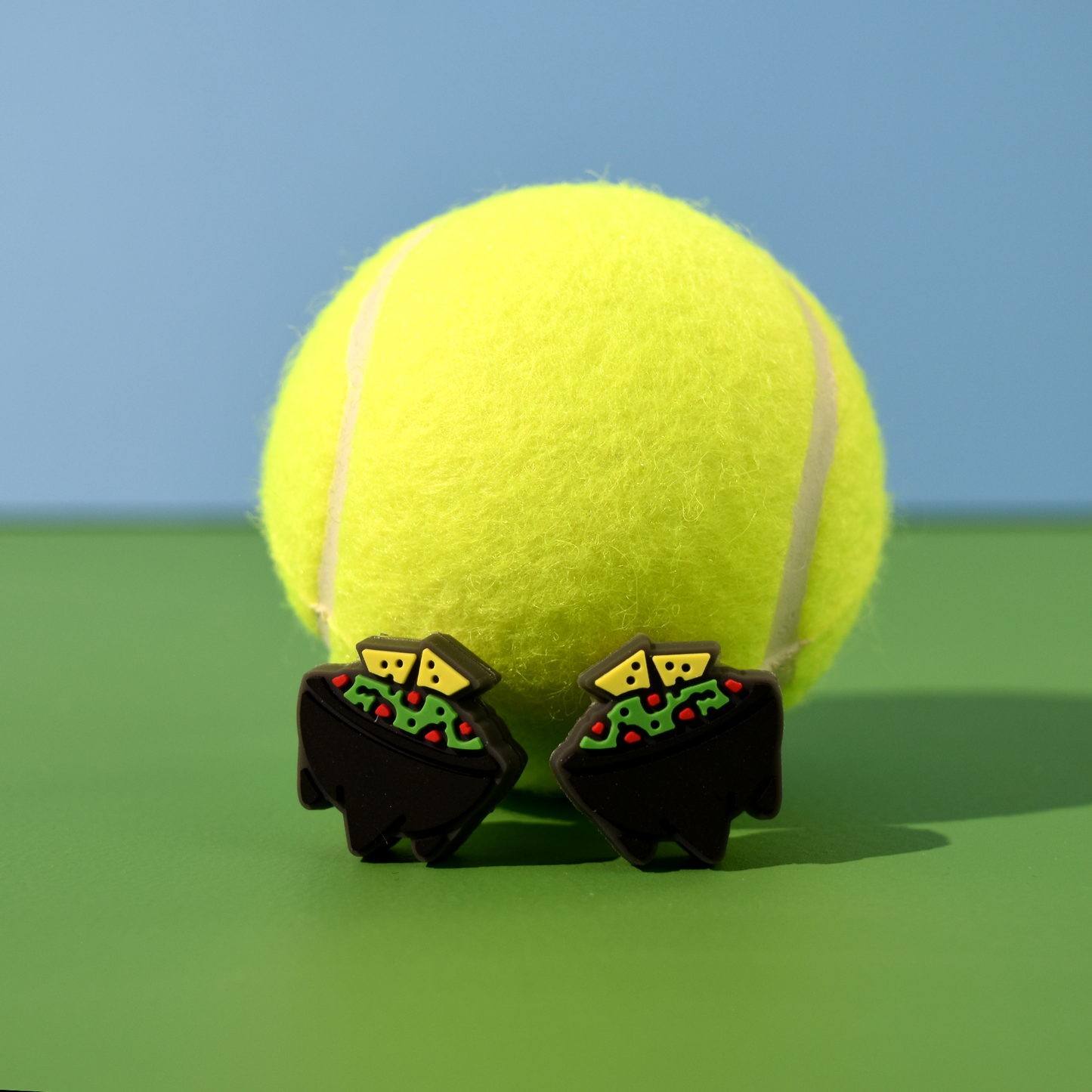 Delicious Dampeners - (2-Pack) Guacamole - Food Tennis Vibration Dampener