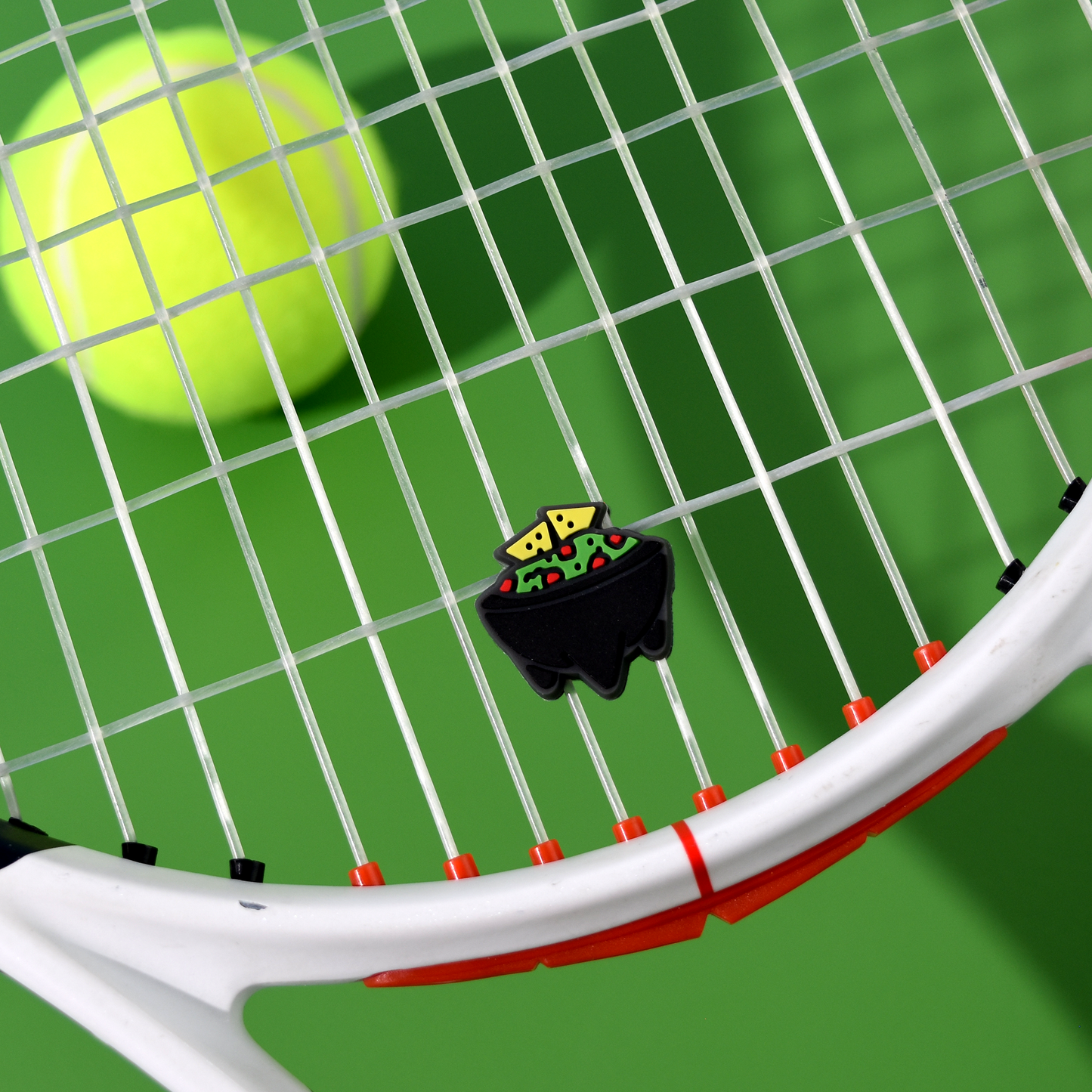 Delicious Dampeners - (2-Pack) Guacamole - Food Tennis Vibration Dampener