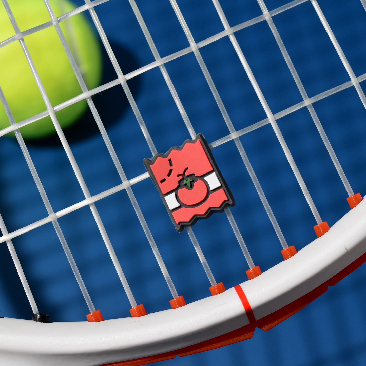 Delicious Dampeners - (2-Pack) Ketchup - Food Tennis Vibration Dampener