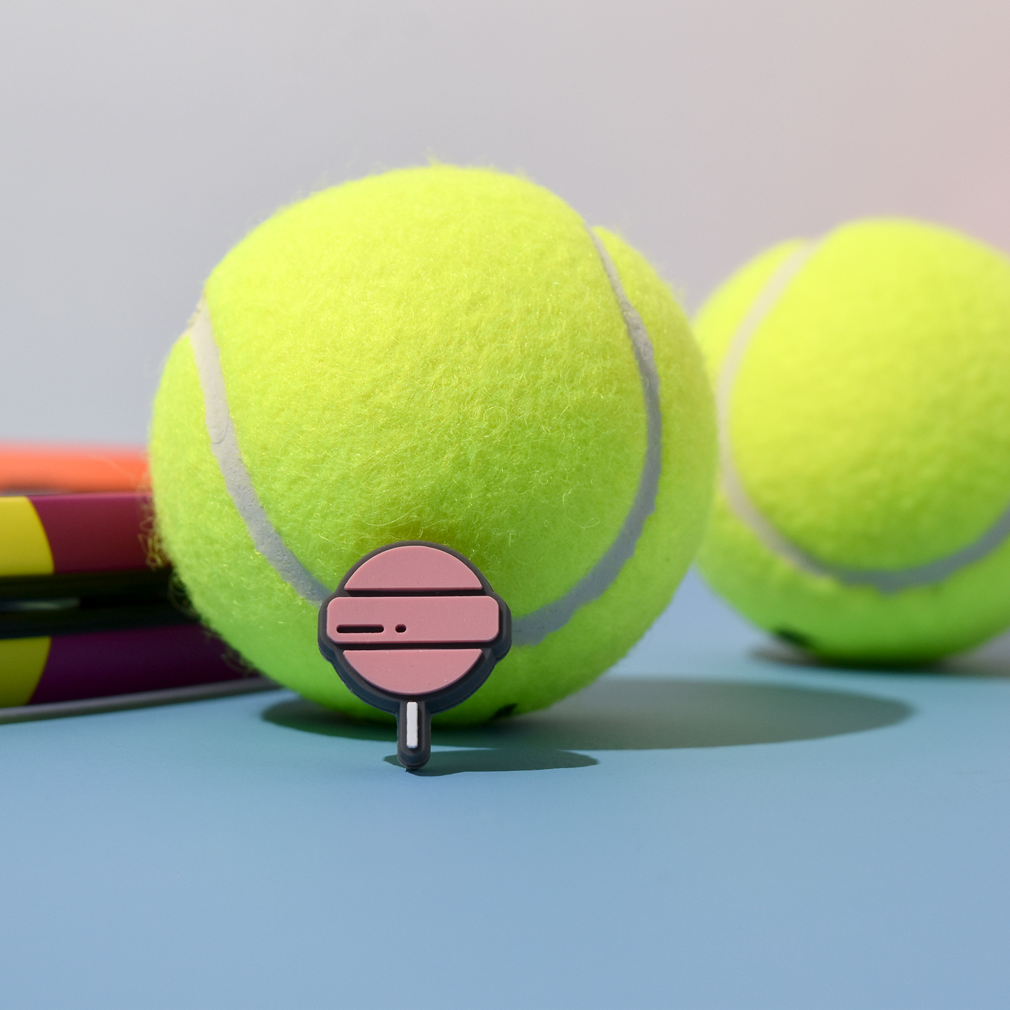 Delicious Dampeners - (2-Pack) Lollipop - Food Tennis Vibration Dampener