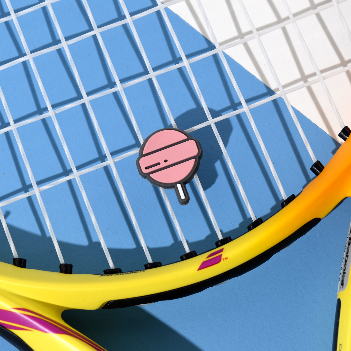 Delicious Dampeners - (2-Pack) Lollipop - Food Tennis Vibration Dampener