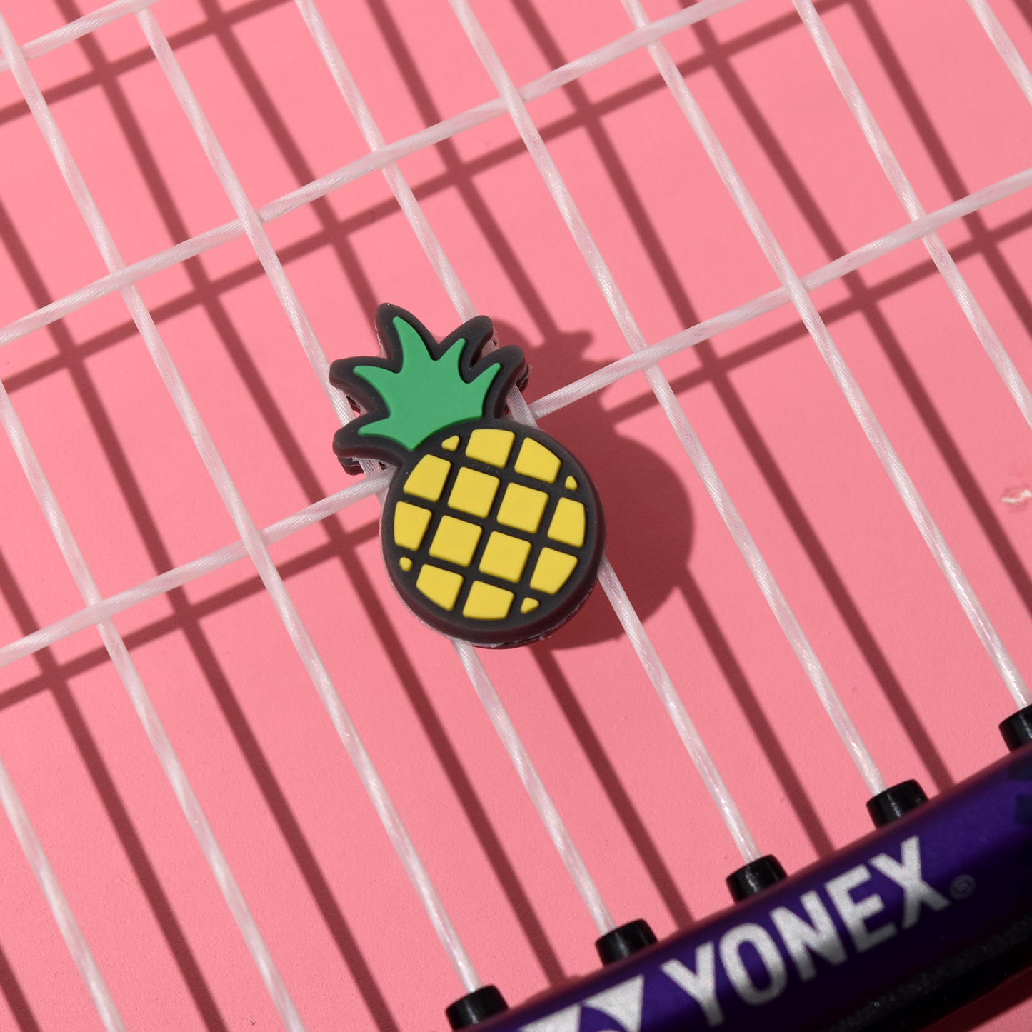 Delicious Dampeners - (2-Pack) Pineapple - Food Tennis Vibration Dampener