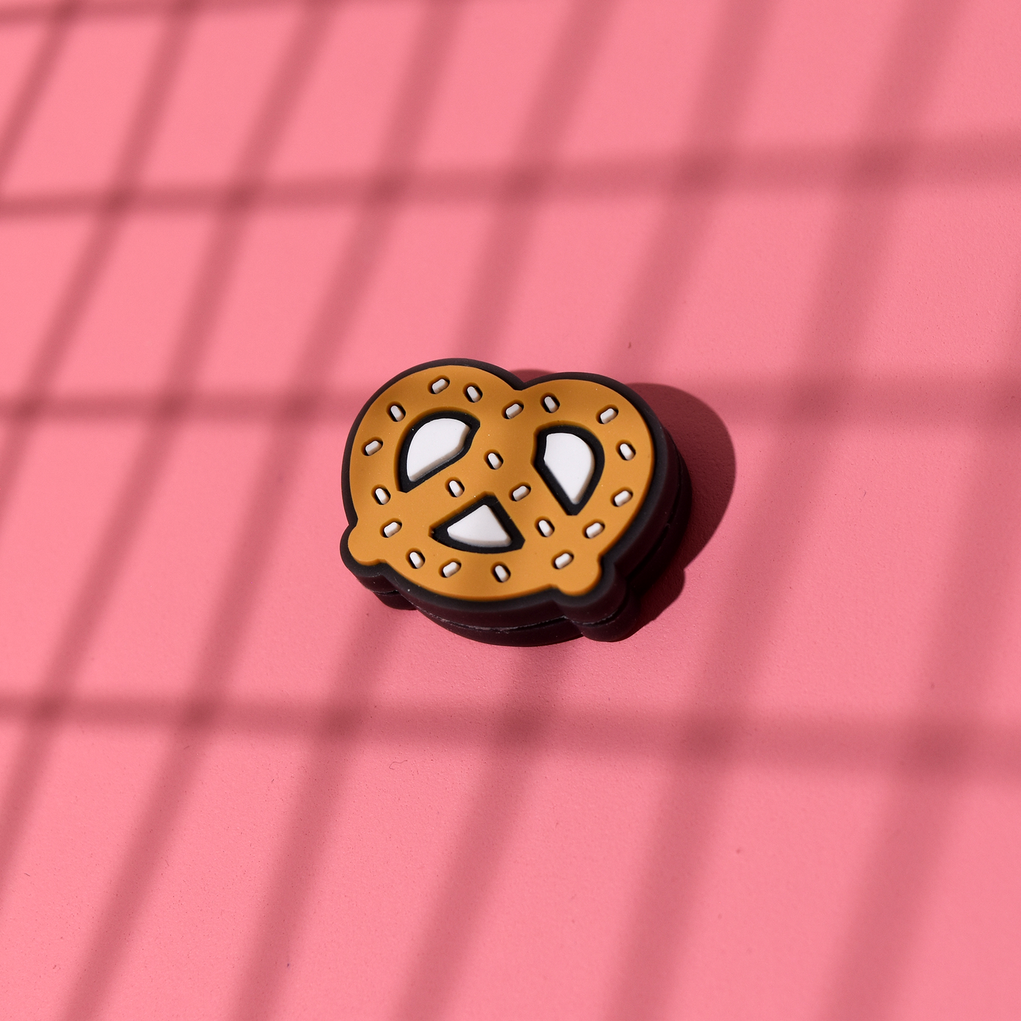 Delicious Dampeners - (2-Pack) Pretzel - Food Tennis Vibration Dampener