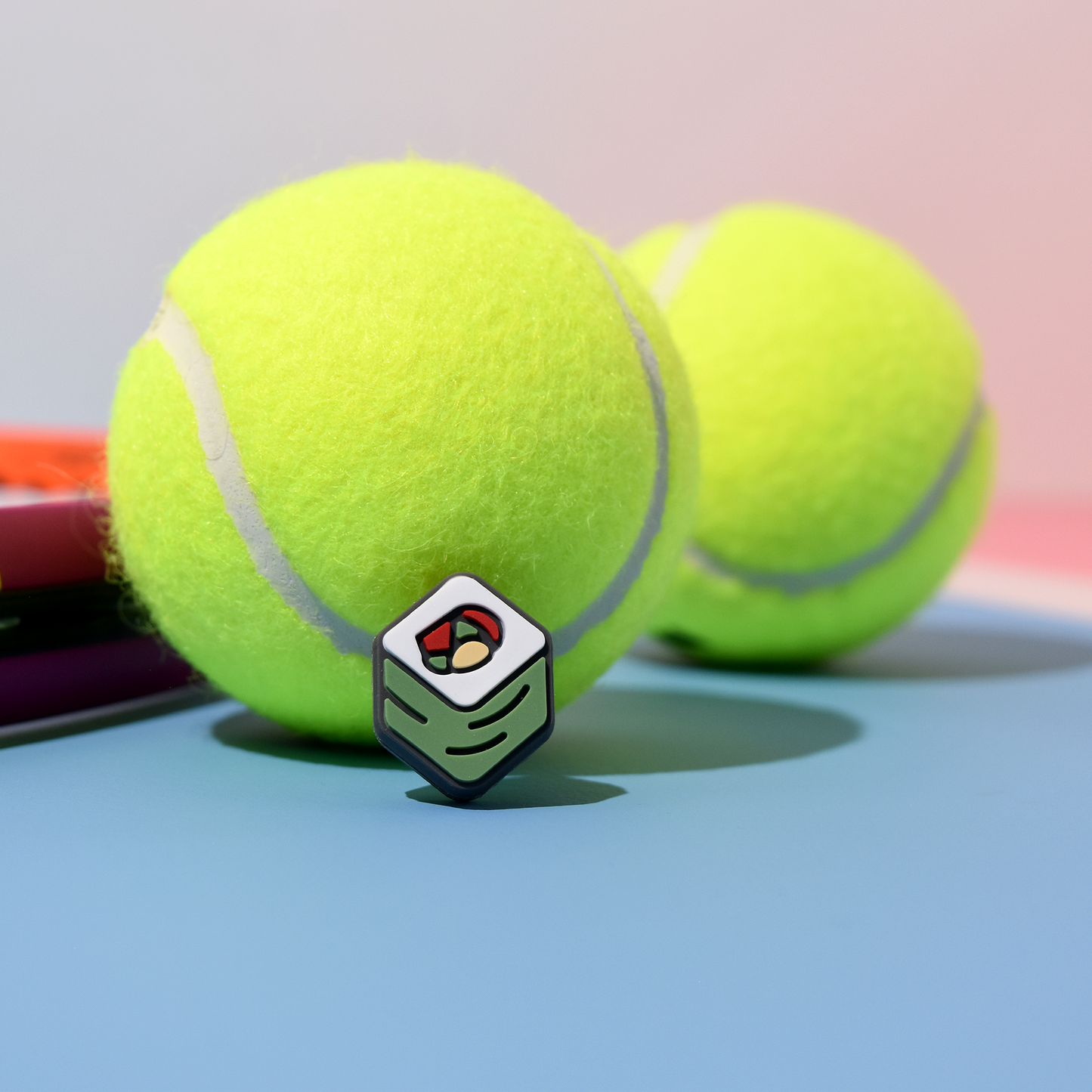 Delicious Dampeners - (2-Pack) Sushi - Food Tennis Vibration Dampener