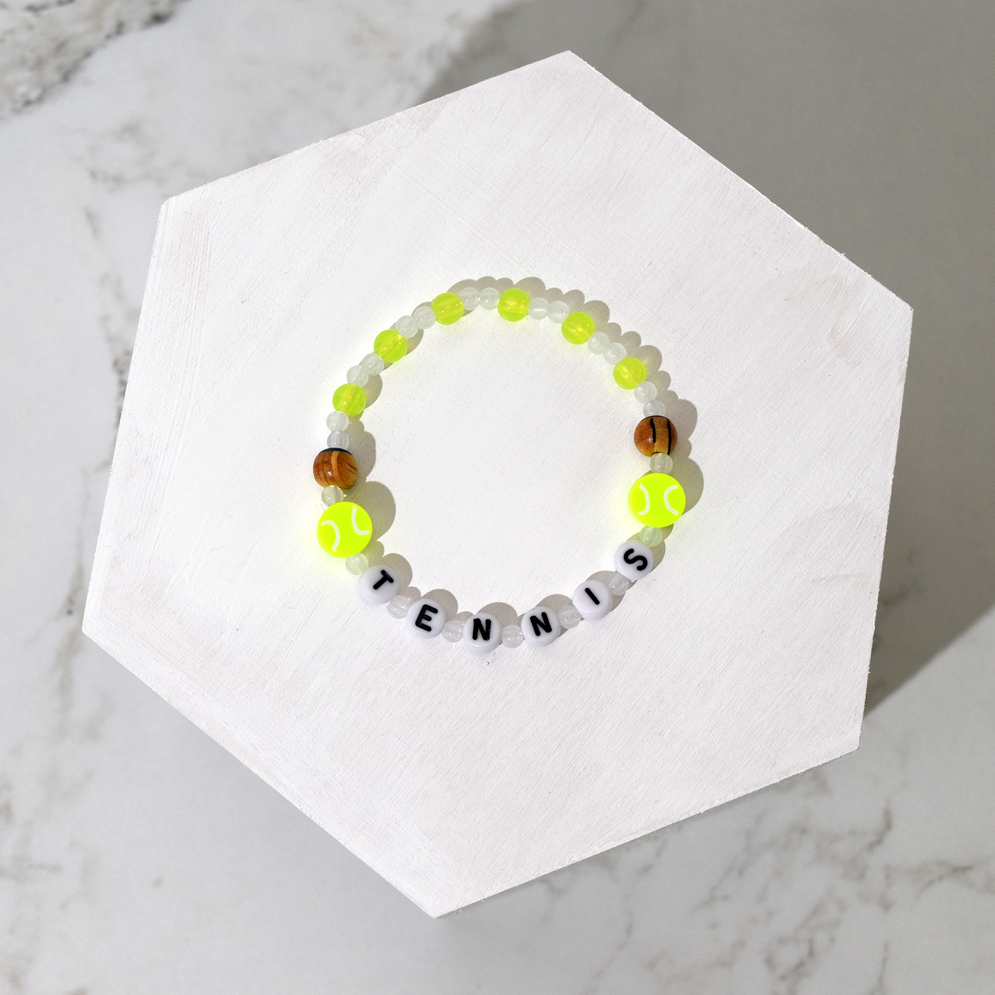 Elastic Tennis Bracelet - Green