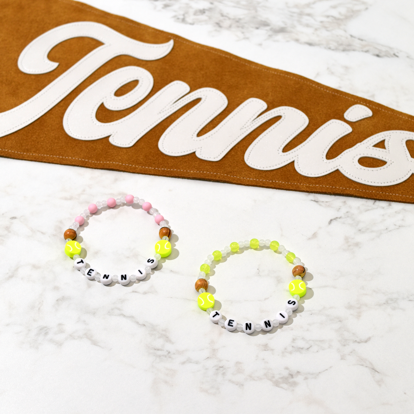 Elastic Tennis Bracelet - Green