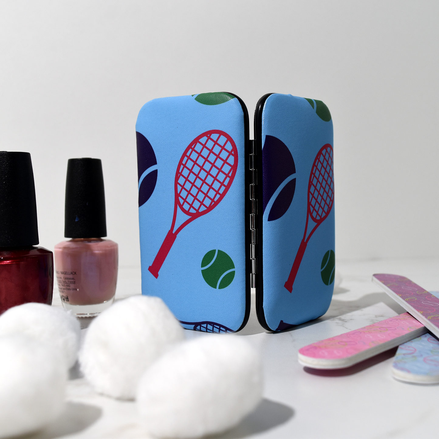 Tennis Nail Kit - Blue