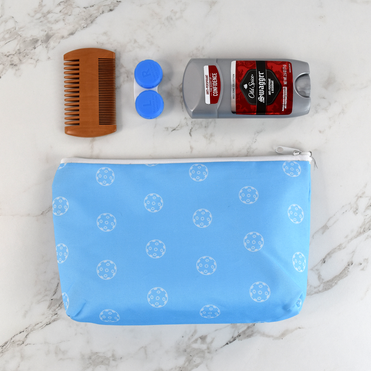Pickleball Accessories Pouch - Blue