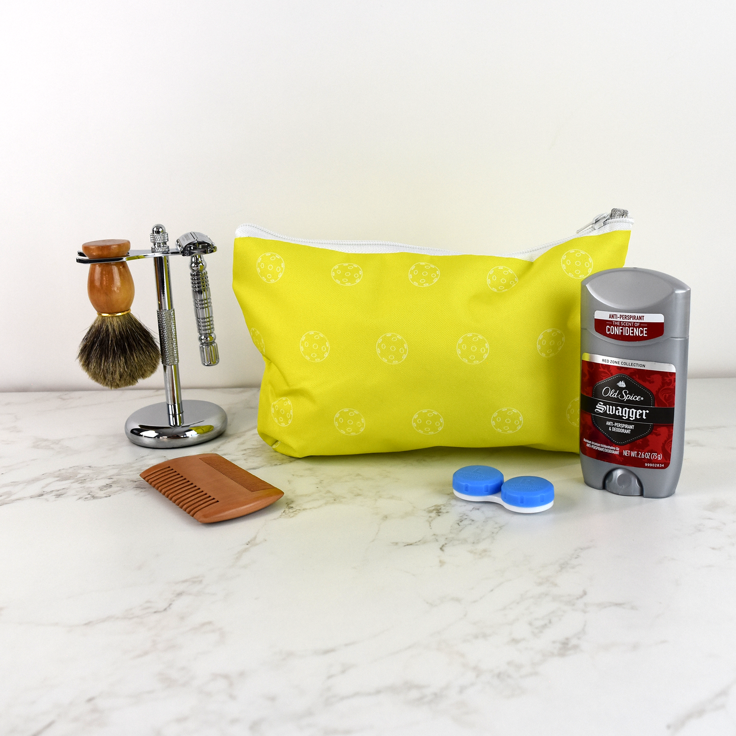 Pickleball Accessories Pouch - Yellow