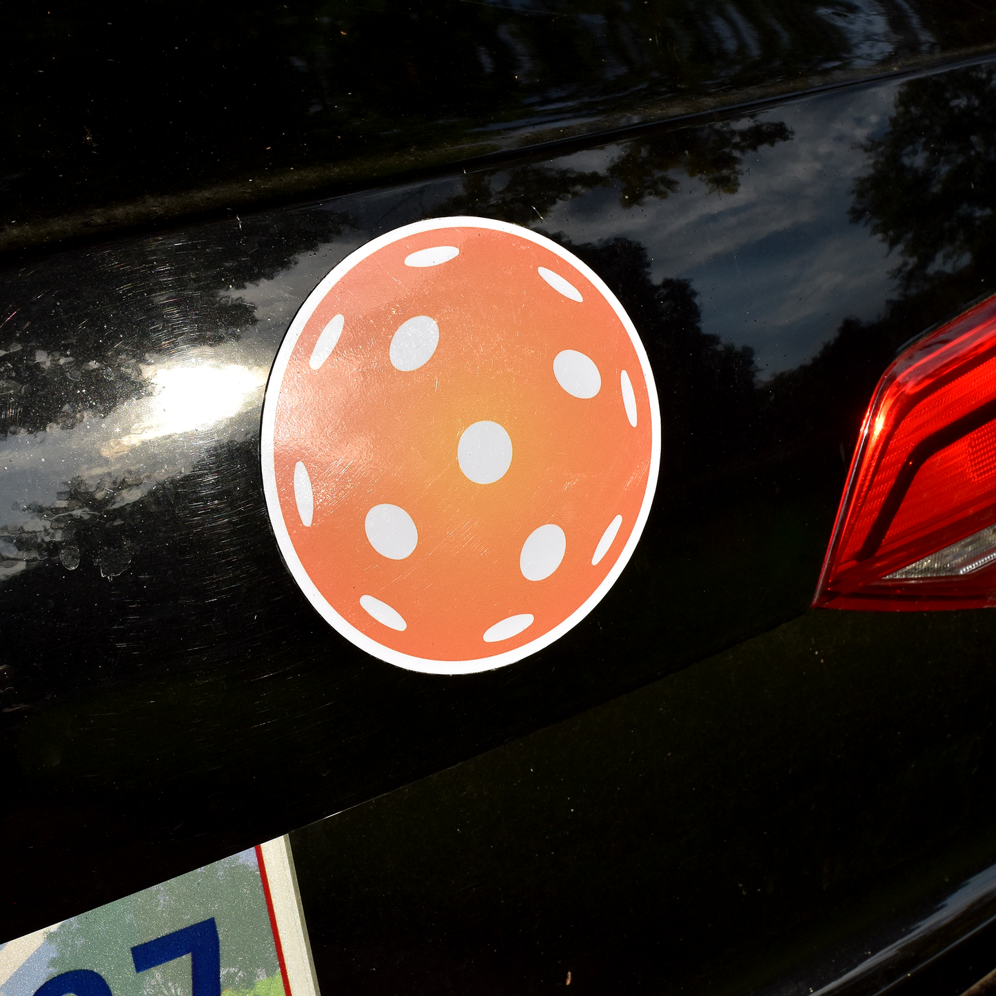 Pickleball Magnet - Orange