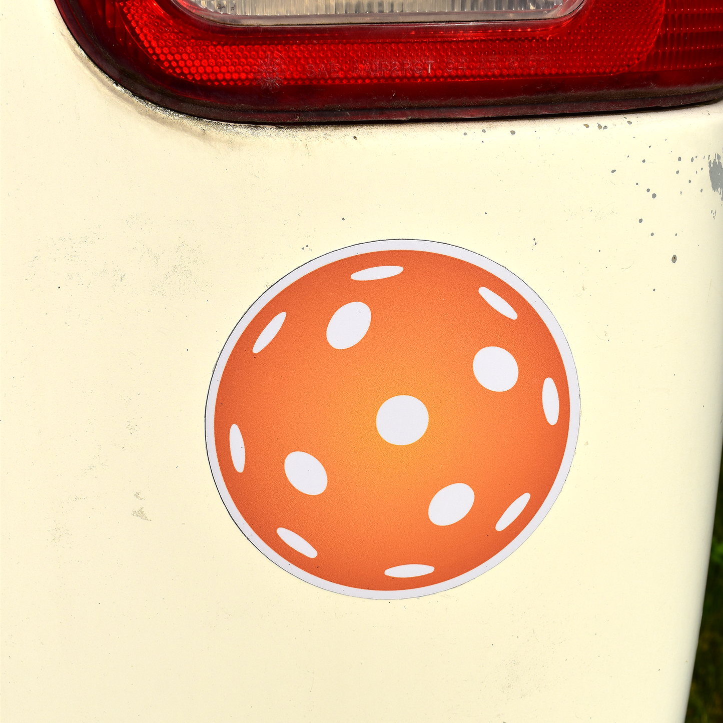 Pickleball Magnet - Orange