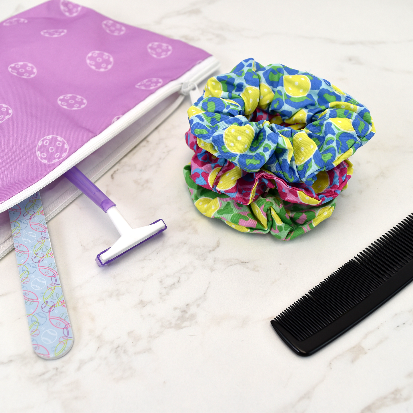 Pickleball Scrunchies - Cheetah