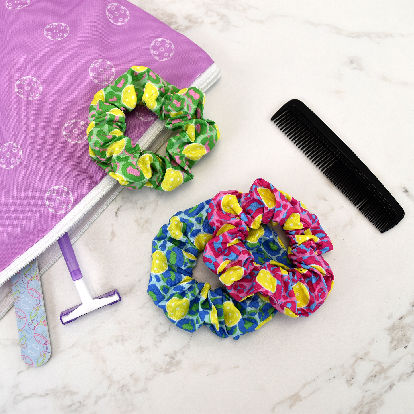 Pickleball Scrunchies - Cheetah