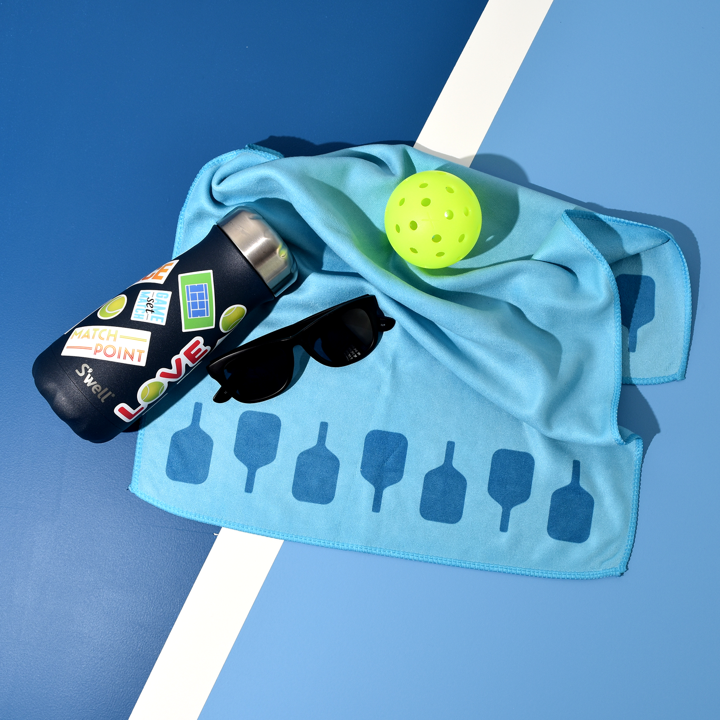 Pickleball Towel - Teal - Pickleball Paddles