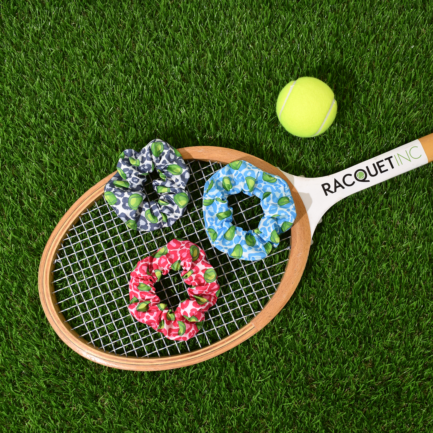 Tennis Ball Scrunchies - Cheetah