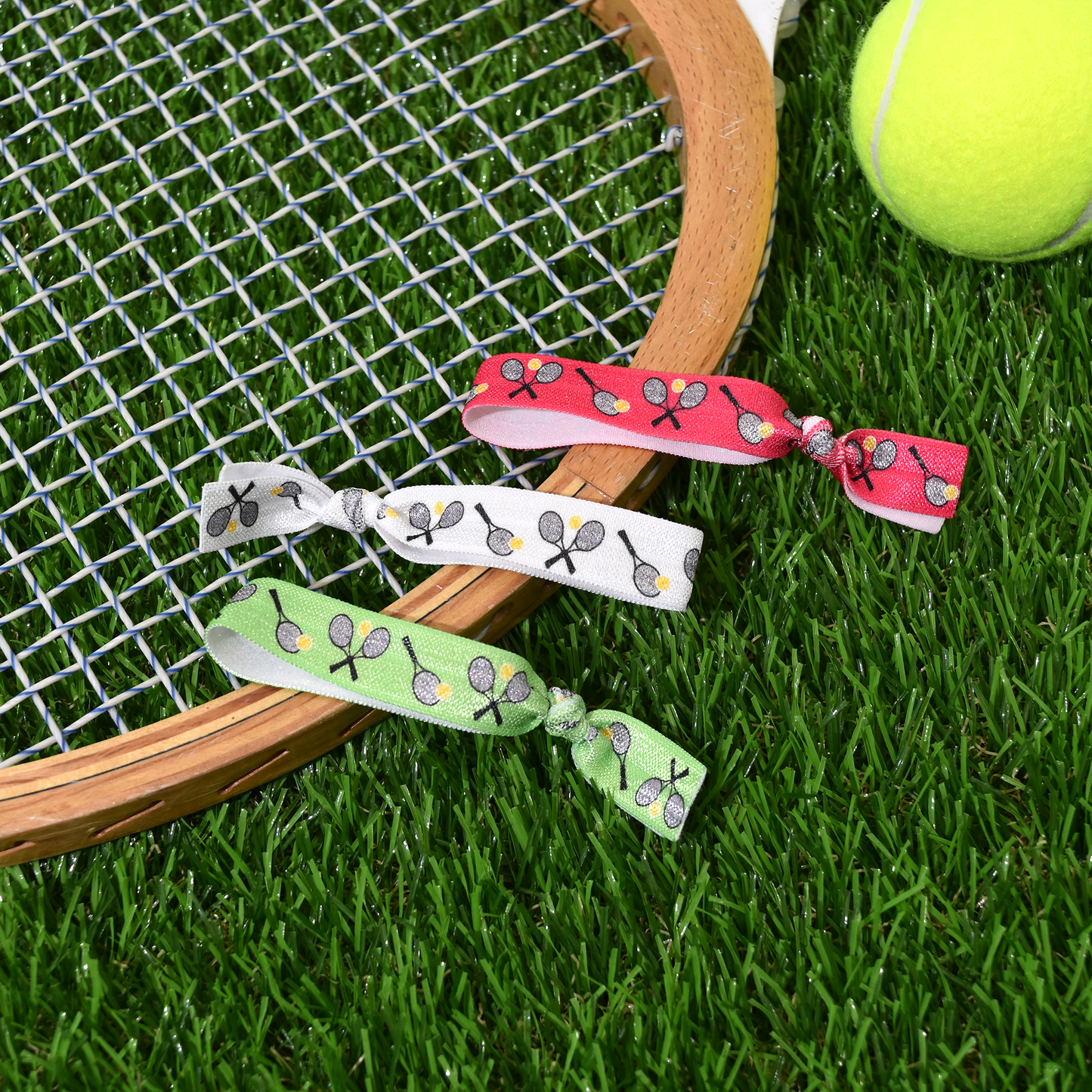 Tennis Hair Ties (3 Pack)