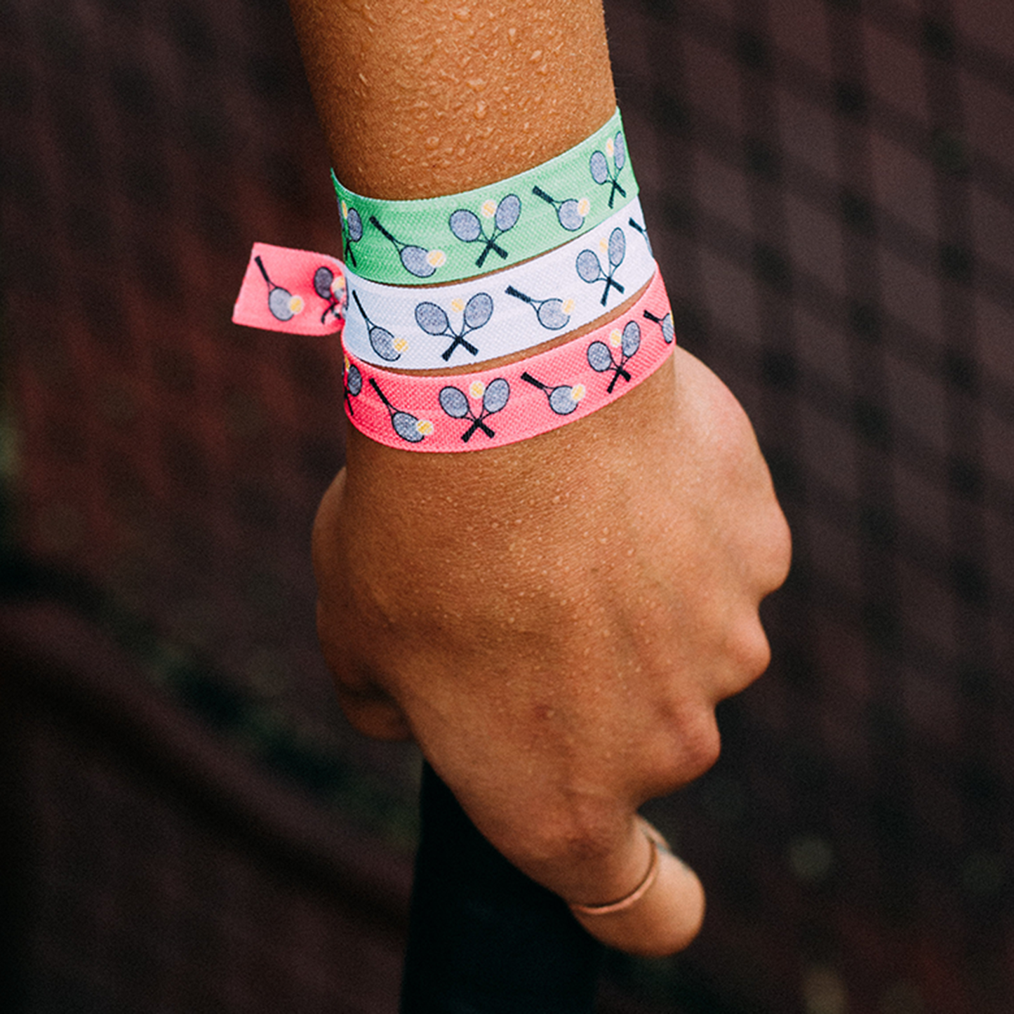 Tennis Hair Ties (3 Pack)