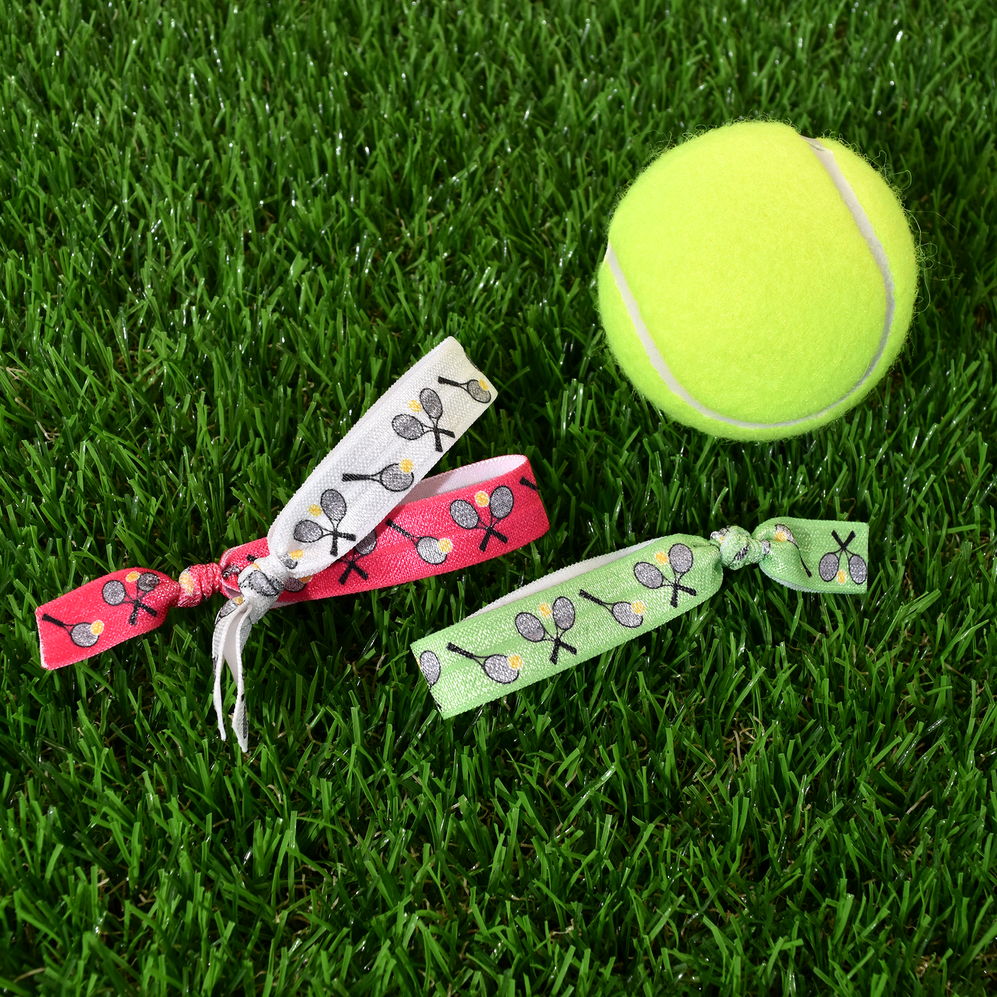 Tennis Hair Ties (3 Pack)