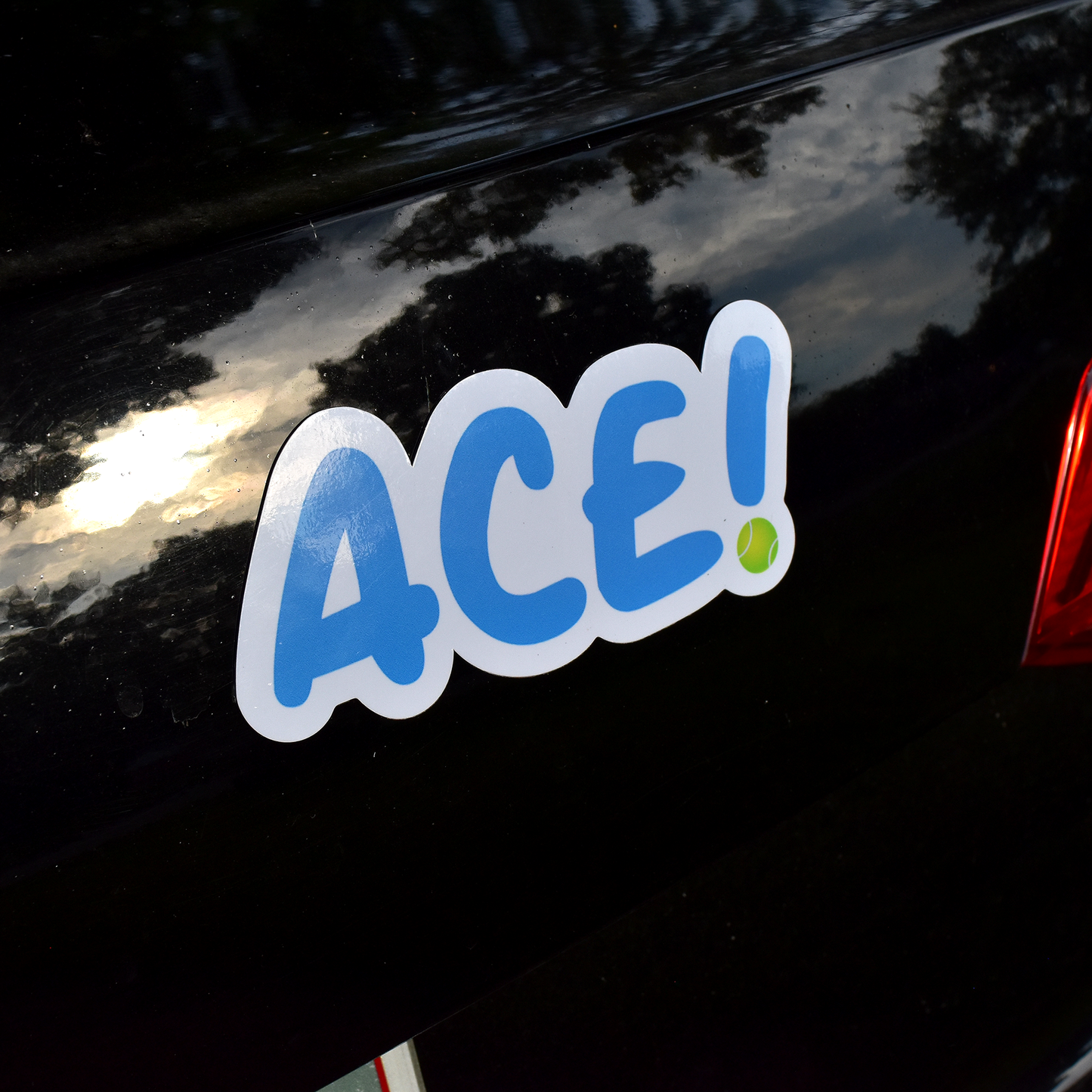 Tennis Ace Magnet - Blue