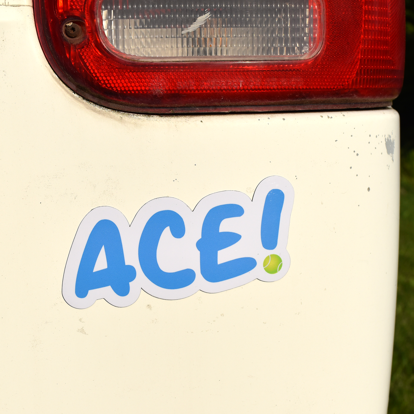 Tennis Ace Magnet - Blue