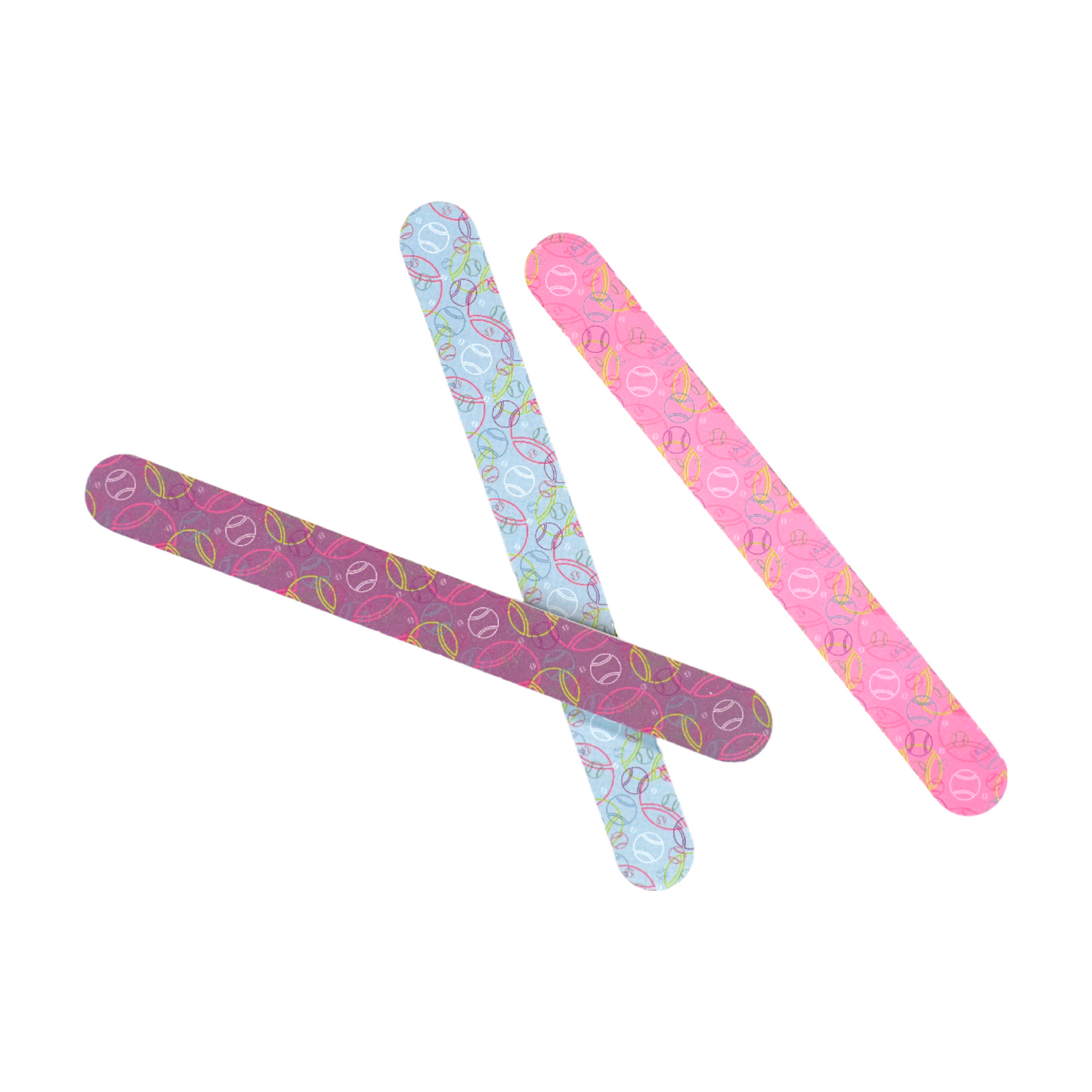 Tennis Nail Files (3-Pack)