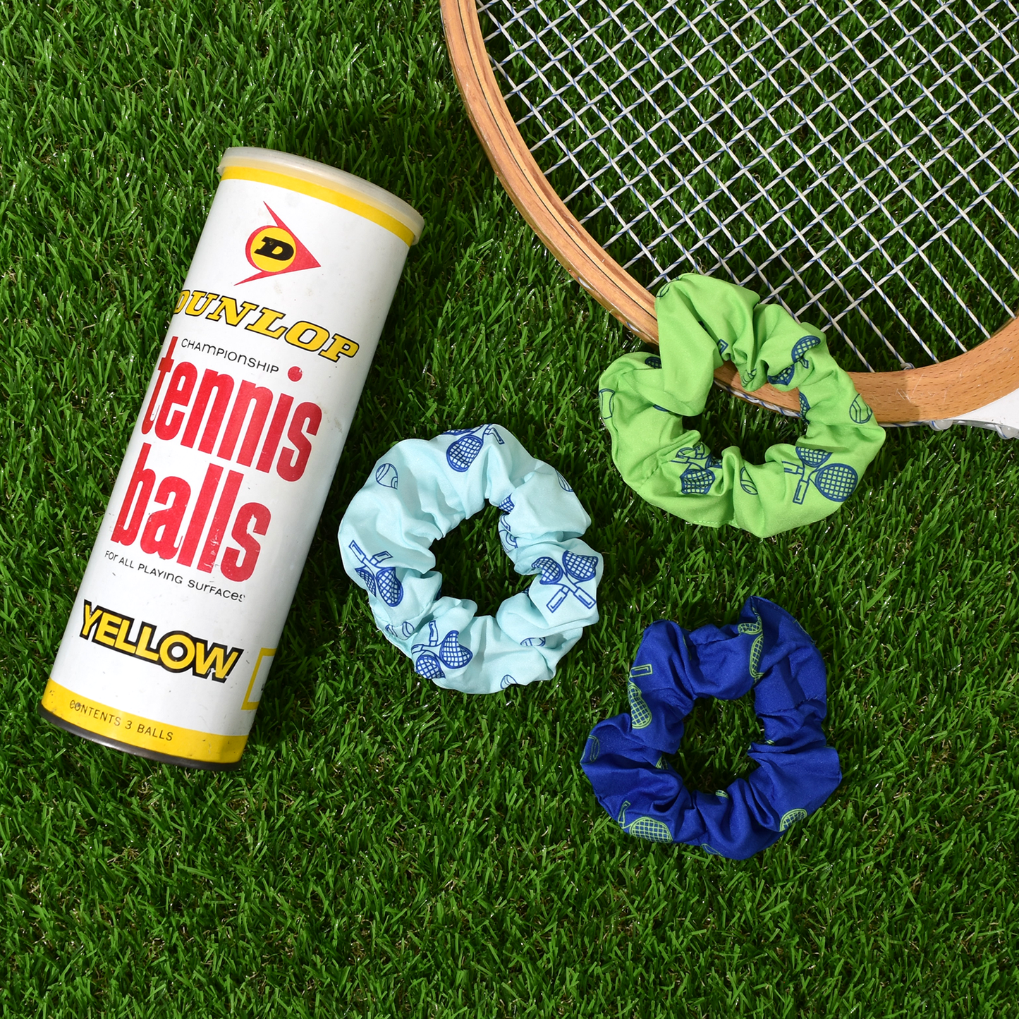 Tennis Racquet Scrunchies