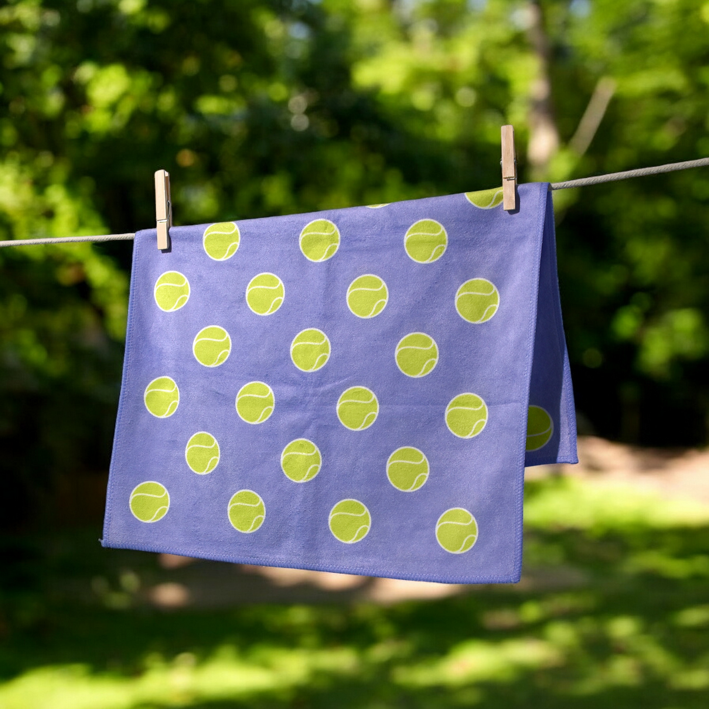 Tennis Towel - Periwinkle