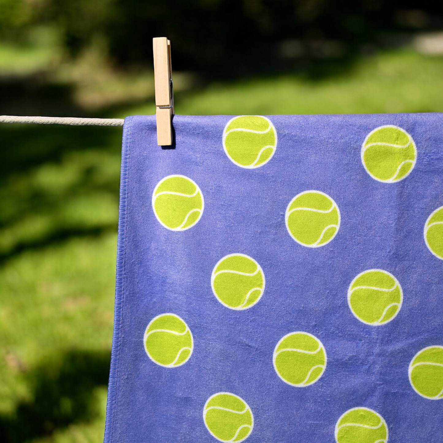 Tennis Towel - Periwinkle