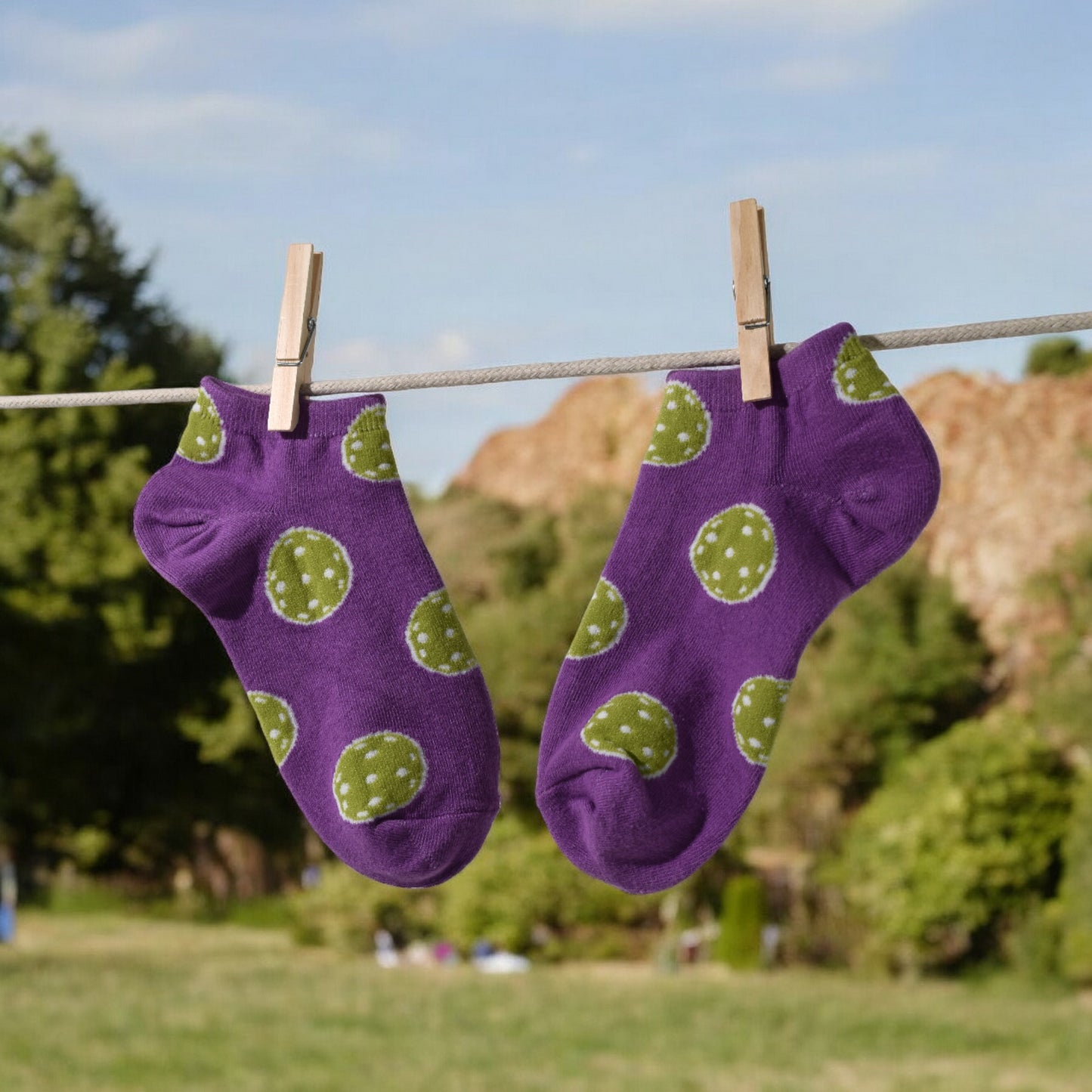 Women's Pickleball Socks - Purple