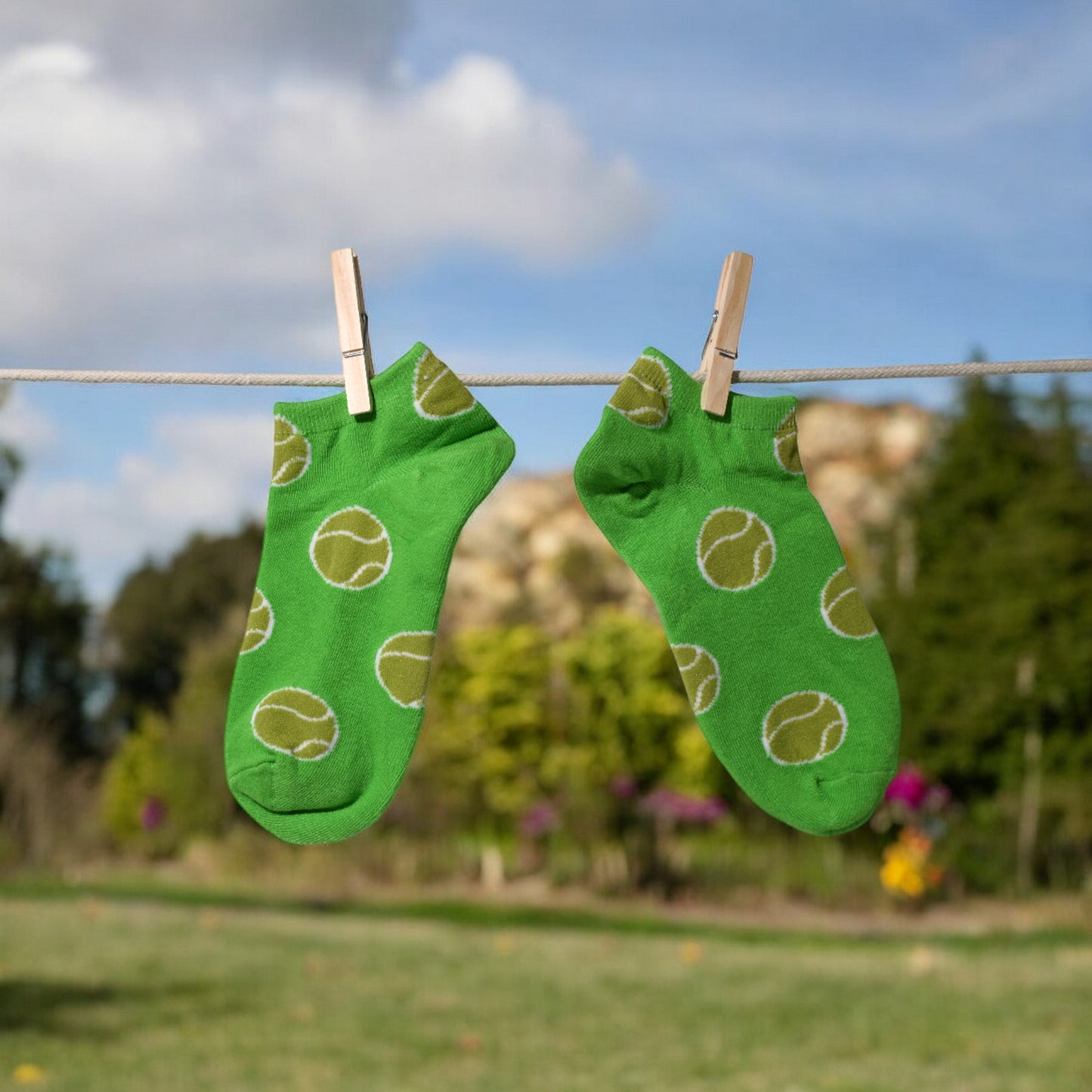 Women's Tennis Socks - Green