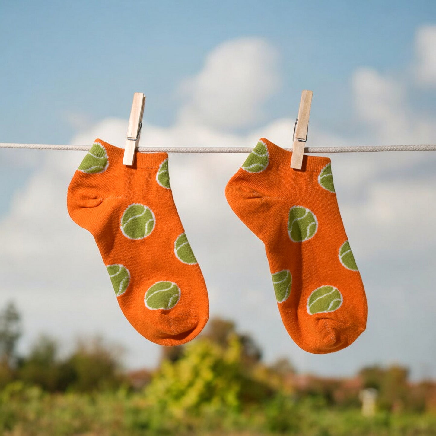 Women's Tennis Socks - Orange
