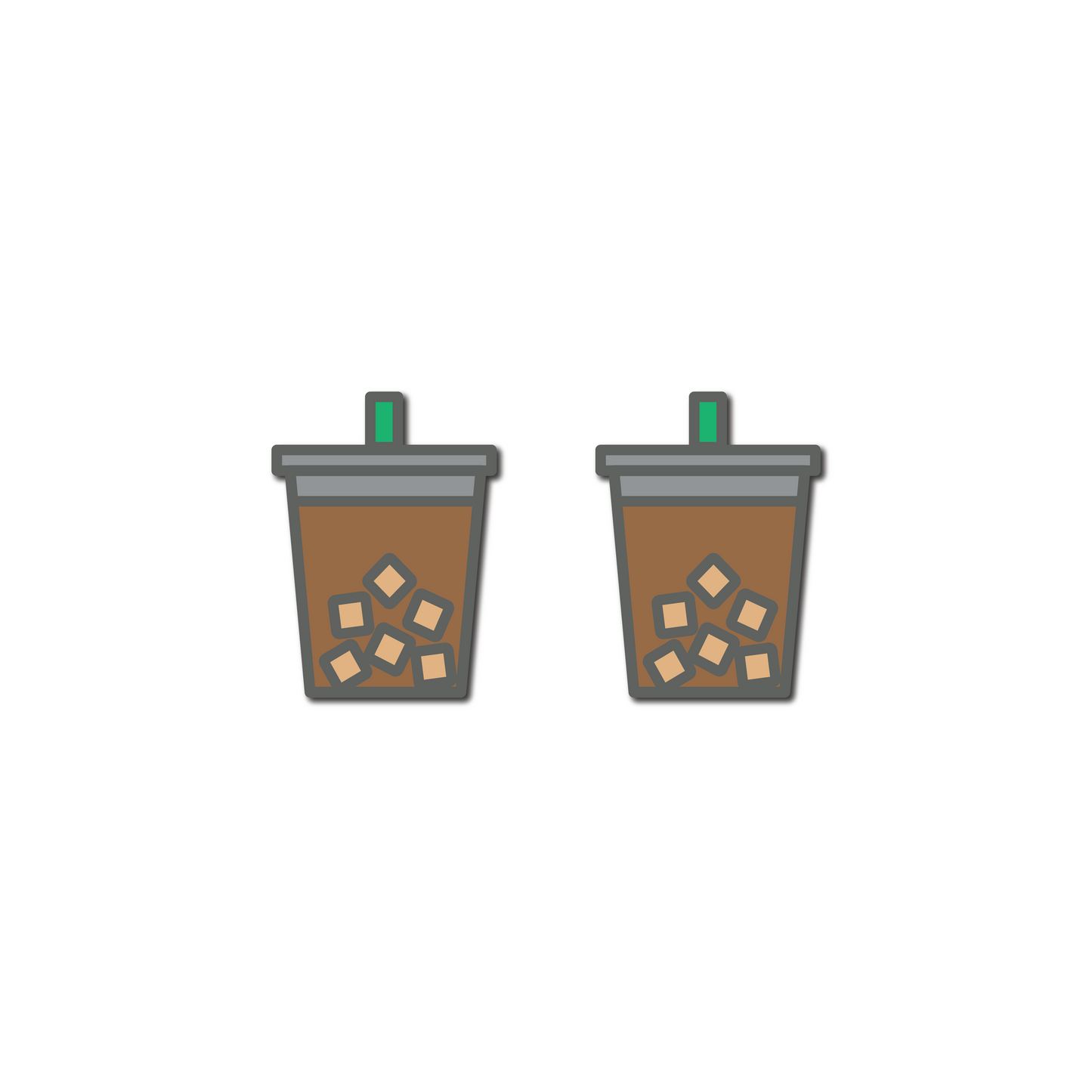 Two Cups of Iced Coffee Tennis Racquet Dampener Racquet Inc Tennis Gifts