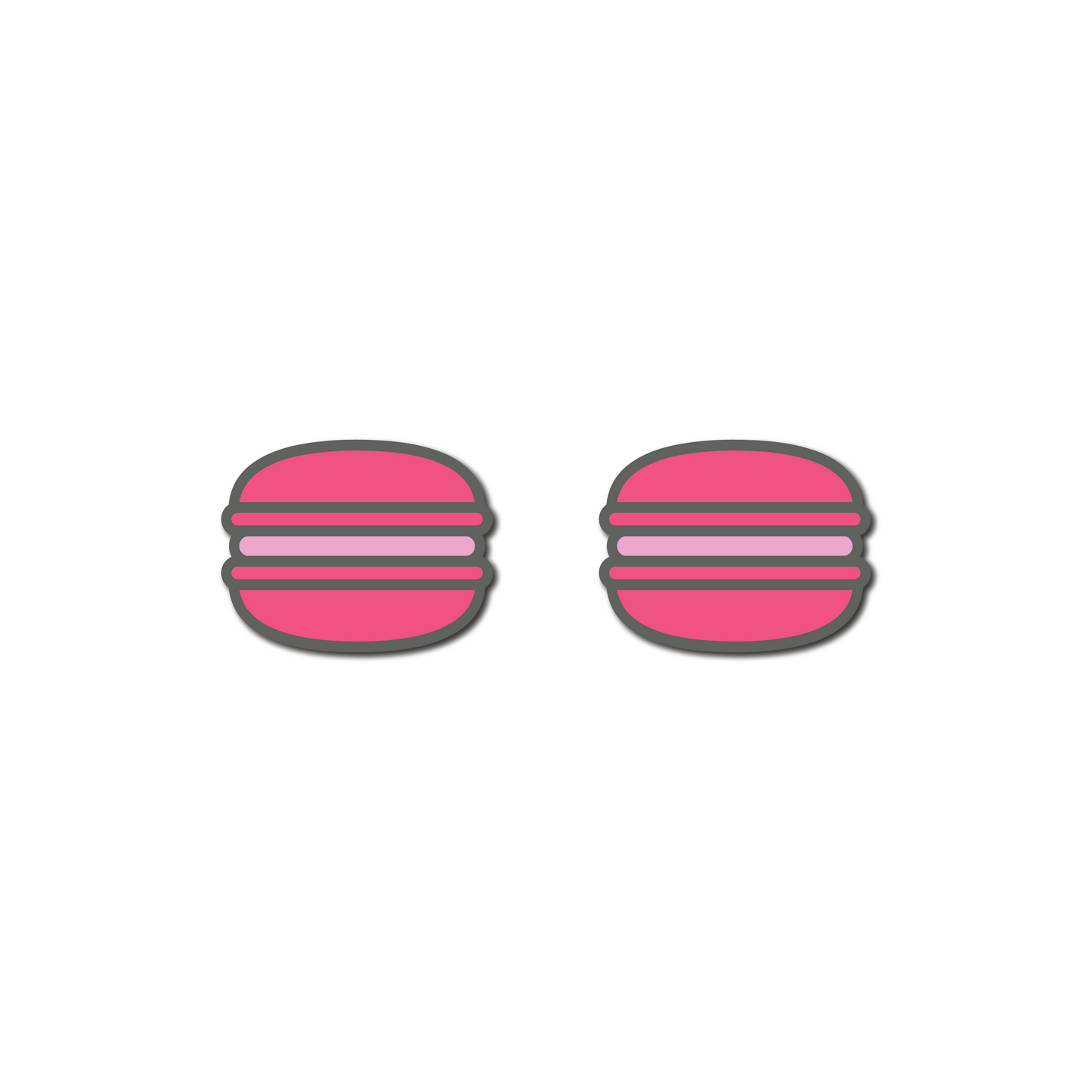 Two Macarons Macaron Tennis Racquet Dampener Racquet Inc Tennis Gifts
