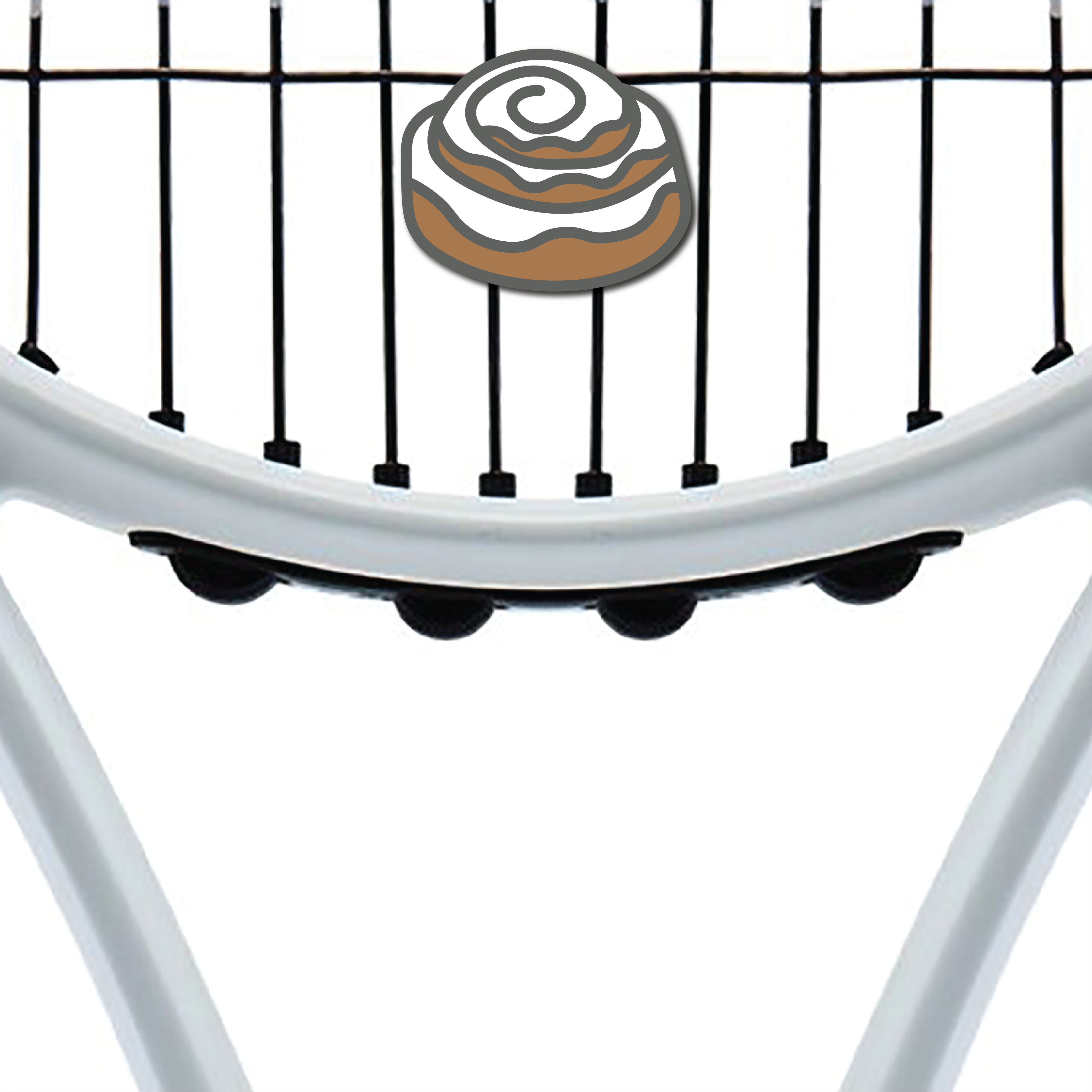 Cinnamon Roll Tennis Vibration Dampener (2-Pack) | Racquet Inc Cinnamon Roll Tennis Vibration Dampener (2-Pack) | Racquet Inc