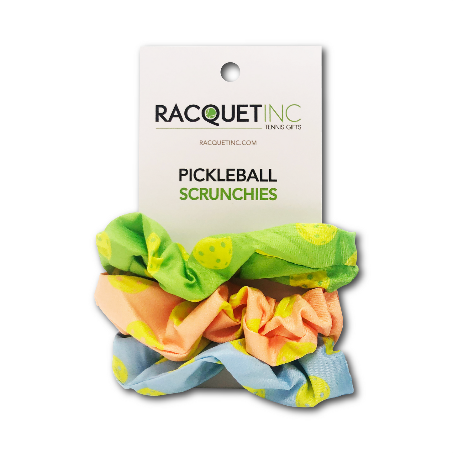 Pickleball Scrunchies - Balls - Racquet Inc Tennis Gifts