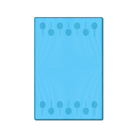 Tennis Towel - Teal - Tennis Racquets - Racquet (Racket) Inc Tennis Gifts