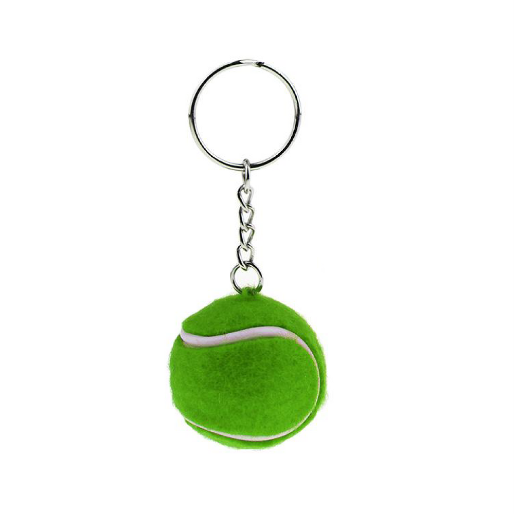 Tennis Ball Keychain - Green
