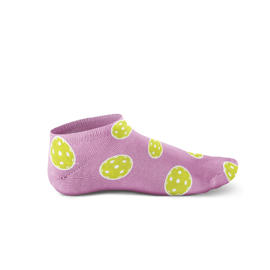 Women's Pickleball Socks - Pink - Racquet (Racket) Inc Tennis Gifts