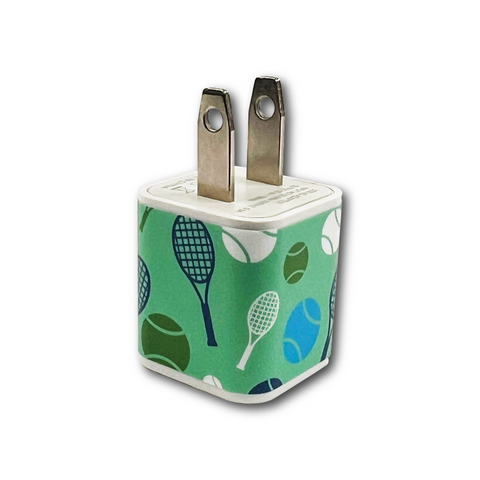 Tennis USB Adaptor Plug - Green