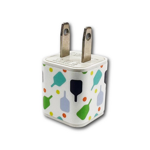 Pickleball USB Adaptor Plug - White