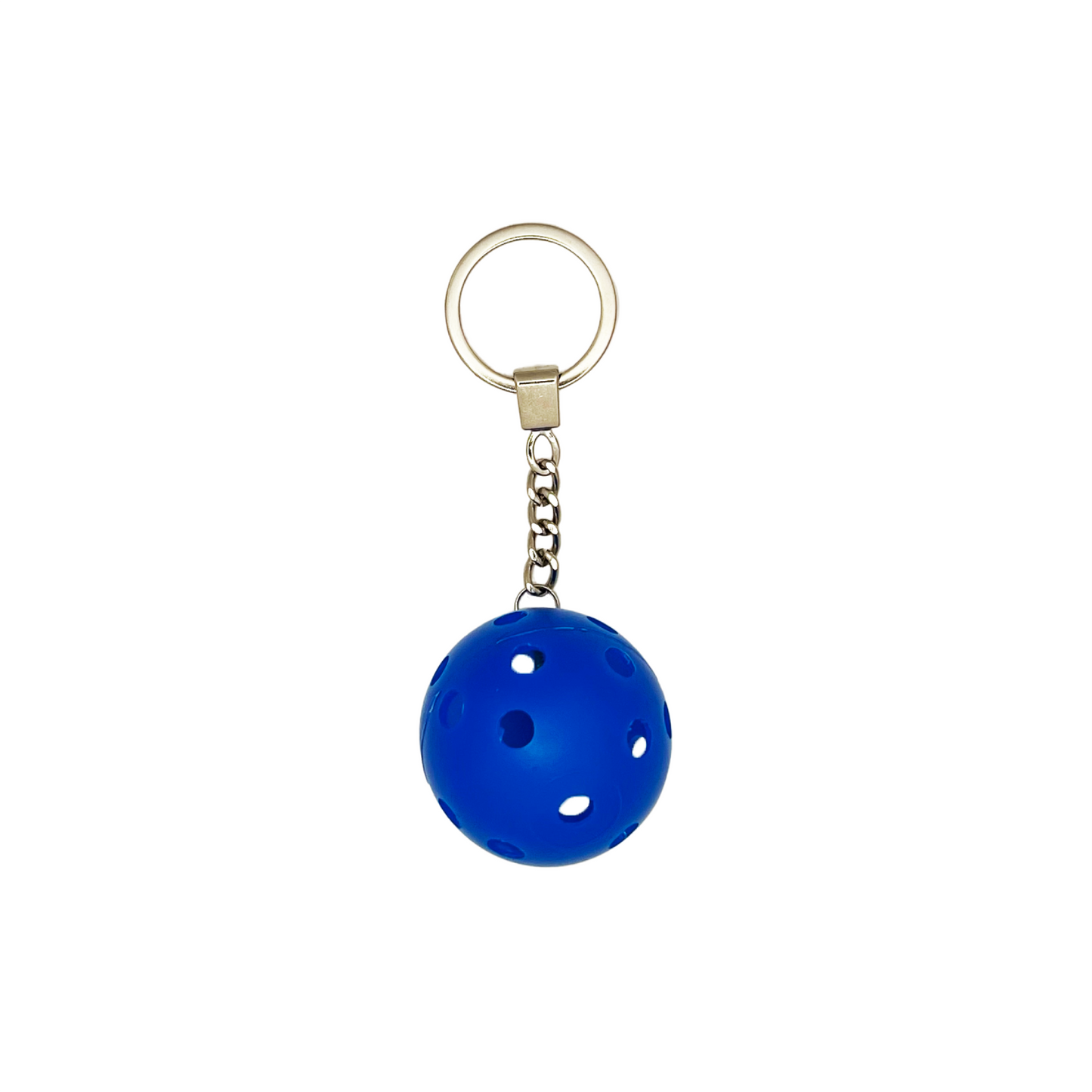 3D Pickleball Keychain - Blue