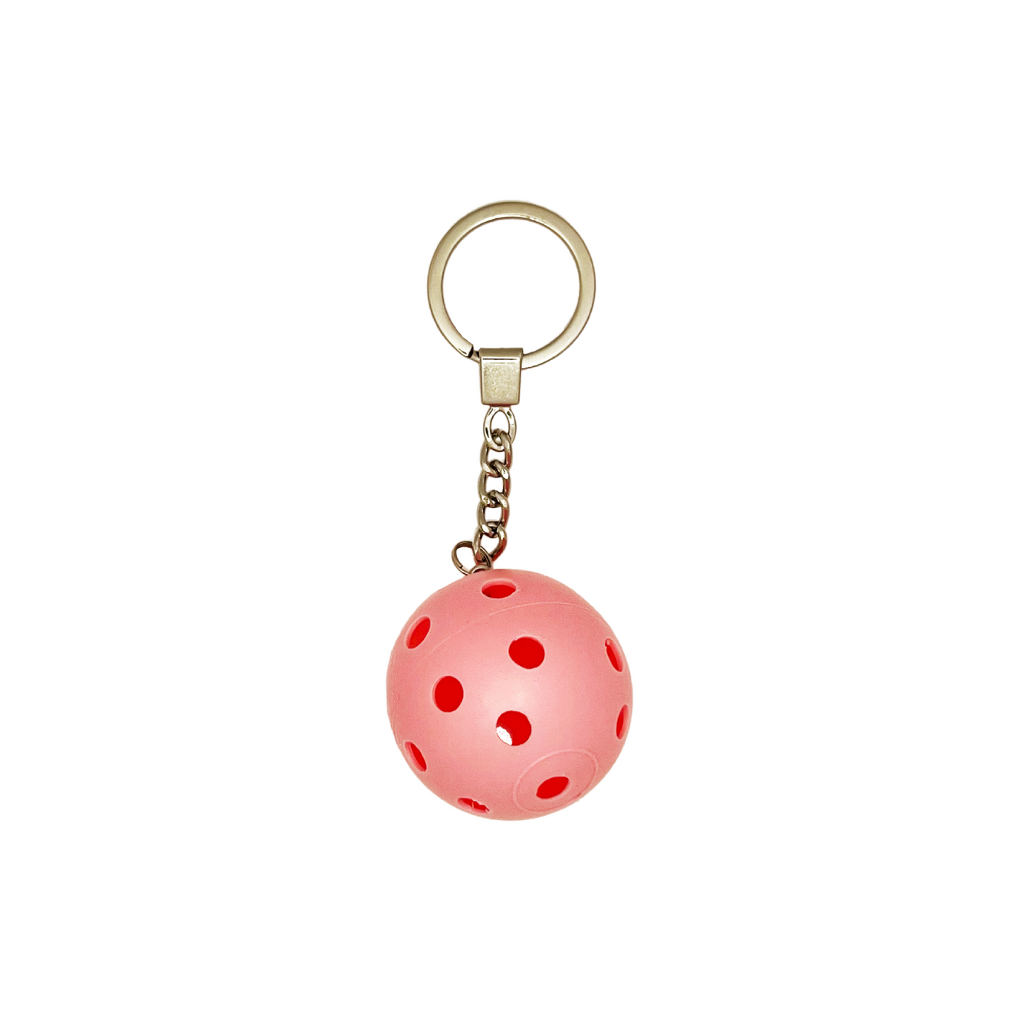 3D Pickleball Keychain - Pink