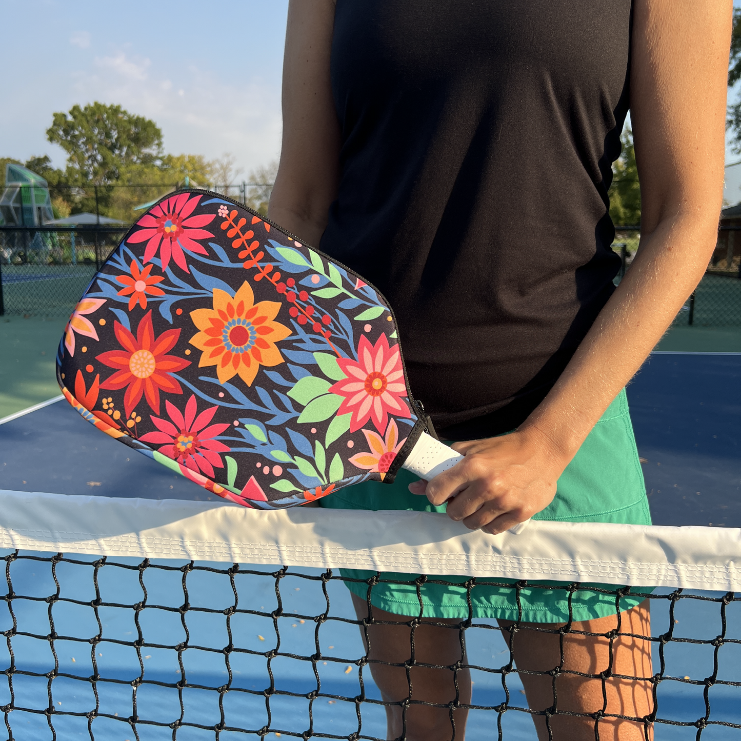 Pickleball Paddle Cover Sleeve - Bloom Smash