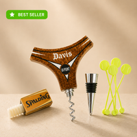The Tennis Wine Lover's Bar Set