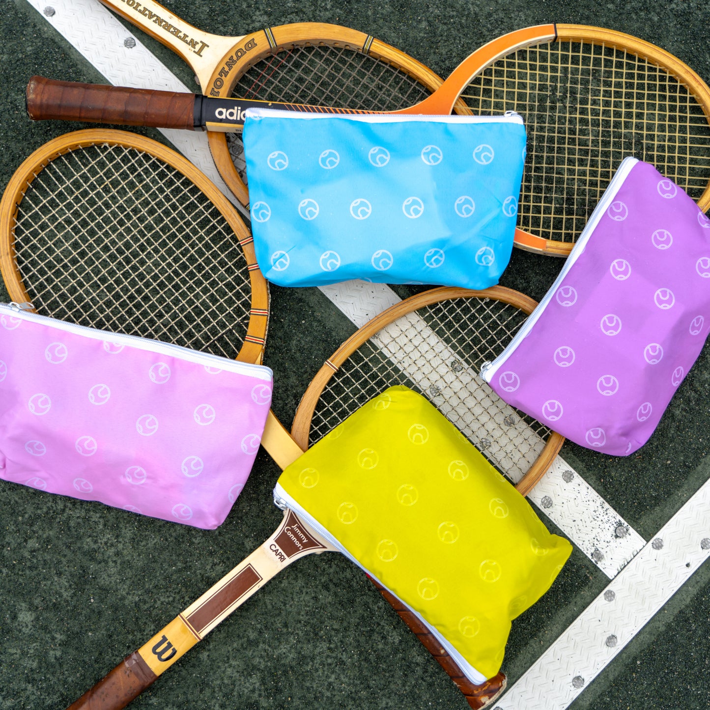 Tennis Accessories Pouch - Yellow