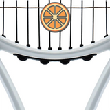 Delicious Dampeners - (2-Pack) Orange - Food Tennis Vibration Dampener