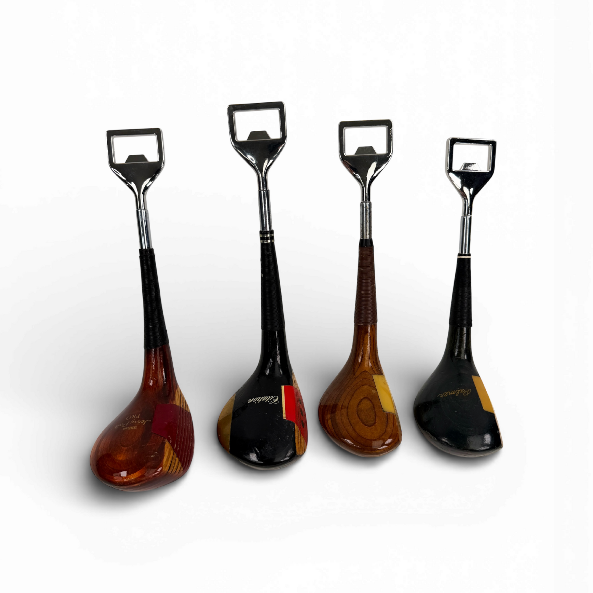 Handmade golf bottle opener as a 19th-hole gift for golfers, country-club members, and dad