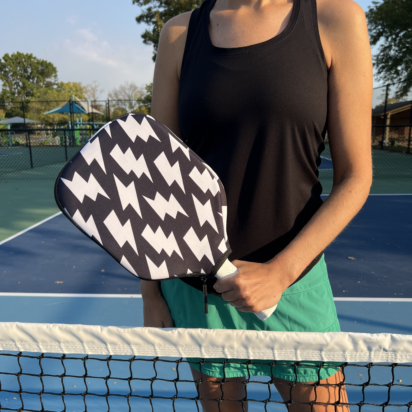 Pickleball Paddle Cover Sleeve - High Voltage