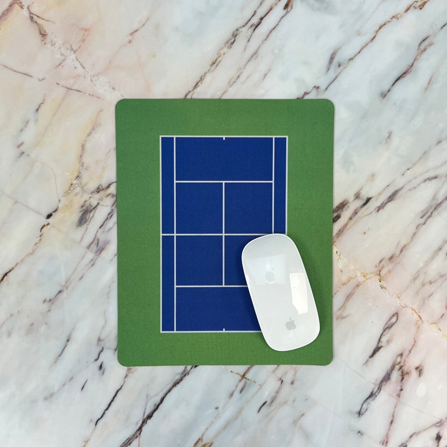 Tennis Court Mouse Pad - Hard Court
